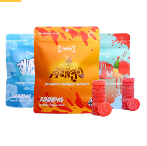 2000MG THC Gummies – Mango Flavor